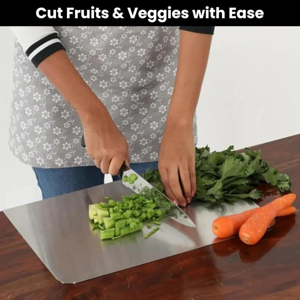 Premium Stainless Steel Kitchen Chopping Board