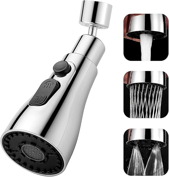 360° Flexible Tap Extender for Kitchen Sink