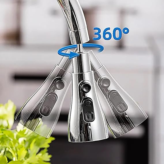 360° Flexible Tap Extender for Kitchen Sink