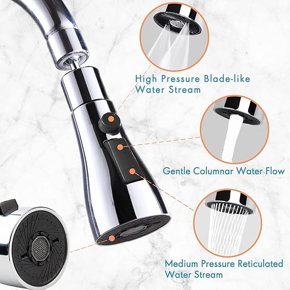 360° Flexible Tap Extender for Kitchen Sink